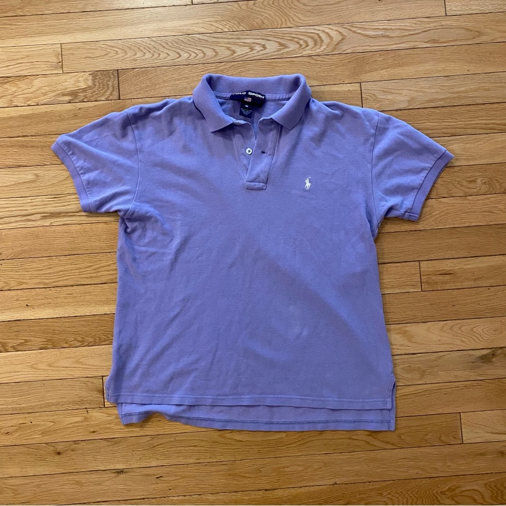 Ralph Lauren Polo Sport Polo Shirt Lavender Size M